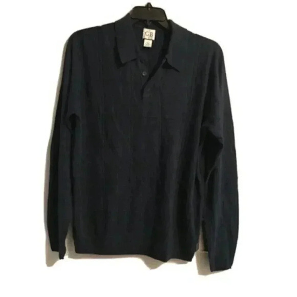 GBmen shirt long skeeves pullover L/G dark gray